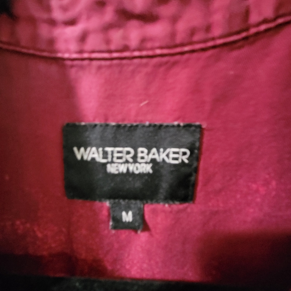 Walter Baker Bleached Designed Button Down Shirt … - image 5